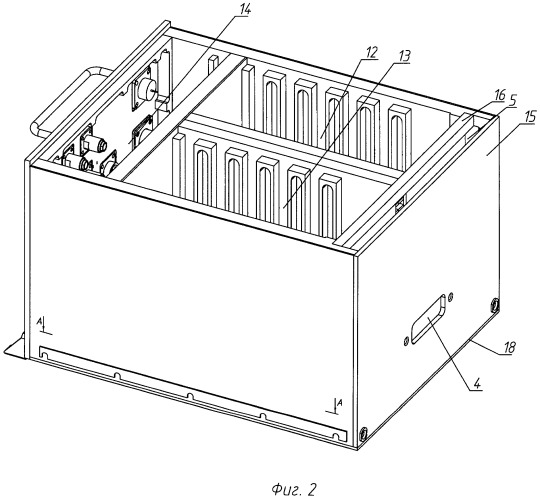 Экранированный корпус прибора с охлаждением (патент 2456783)