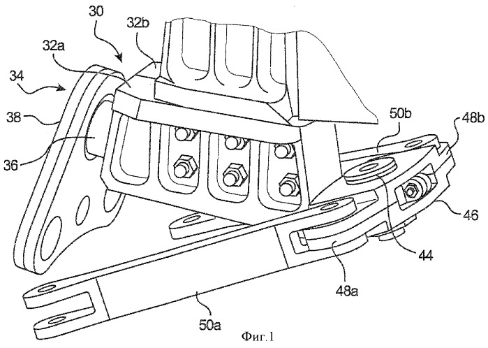 Узел подвески двигателя в монтажной системе, установленной между стойкой крепления и двигателем летательного аппарата (патент 2387583)