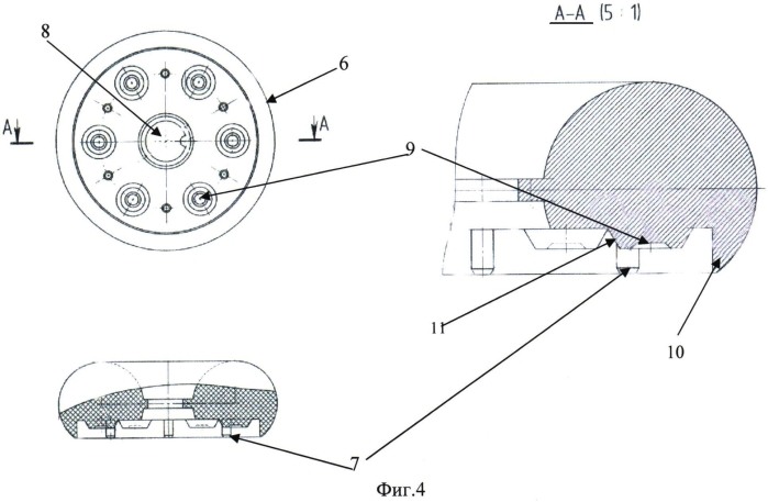 Светодиодная лампа с широкой диаграммой излучения (варианты) (патент 2550740)