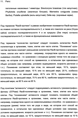 Новые последовательности нуклеиновых кислот и их применение в способах достижения устойчивости к патогенам в растениях (патент 2346985)