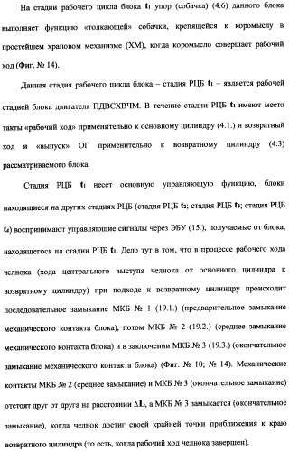 Поршневой двигатель внутреннего сгорания с храповым валом и челночным механизмом возврата основных поршней в исходное положение (пдвсхвчм) (патент 2369758)