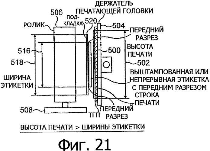 Устройство печати на ленте и кассета с лентой (патент 2330760)