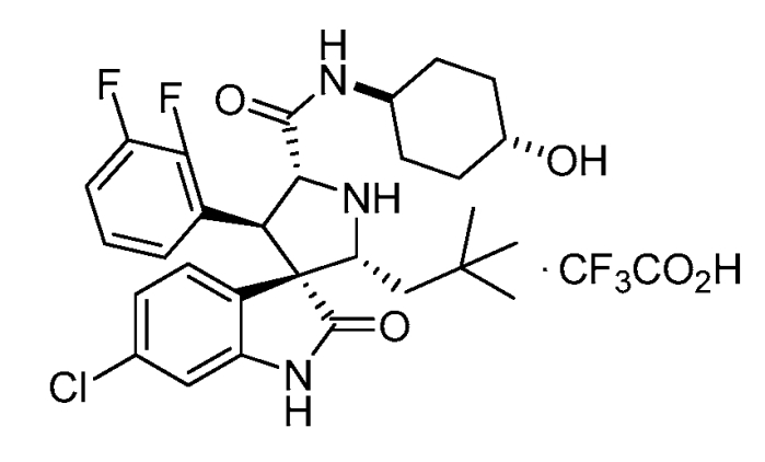 Спирооксиндольные антагонисты mdm2 (патент 2553269)