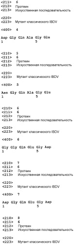 Мутант вируса инфекционной бурсальной болезни (ibdv), экспрессирующий вирус-нейтрализующие эпитопы, специфичные для классического и вариантного штаммов ibdv (патент 2340672)