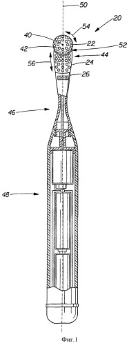 Электрическая зубная щетка, содержащая эластомер (патент 2350298)