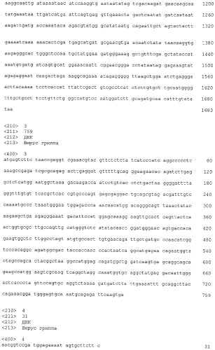 Функциональные вирусоподобные частицы гриппа (vlps) (патент 2483751)