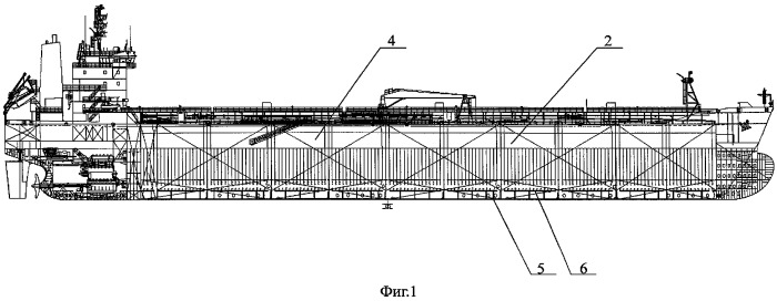 Поперечная переборка танкера (патент 2286902)