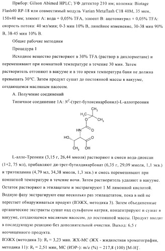 Способ получения производных лизобактина (патент 2434878)