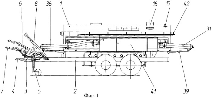 Передвижной агрегат аэродромного обслуживания летательных аппаратов (патент 2364556)