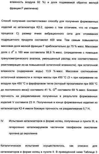 Непрерывный способ изготовления геометрических формованных изделий из катализатора к (патент 2507001)