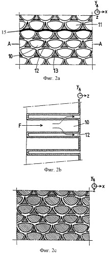 Фильтрующий элемент для фильтрации частиц, содержащихся в выхлопных газах двигателя внутреннего сгорания (патент 2338577)