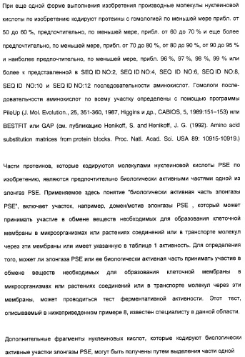 Новый ген элонгазы и способ получения полиненасыщенных кислот жирного ряда (патент 2311457)