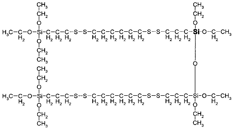 Сшитые кремнийорганические полисульфиды (патент 2631248)