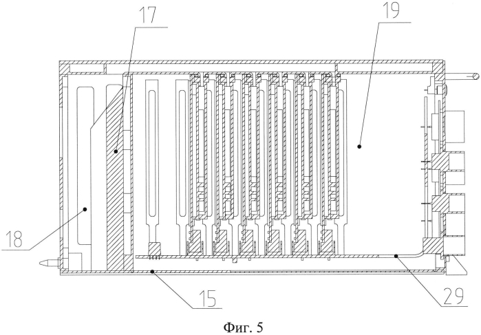 Электронный блок с воздушным охлаждением (патент 2569492)