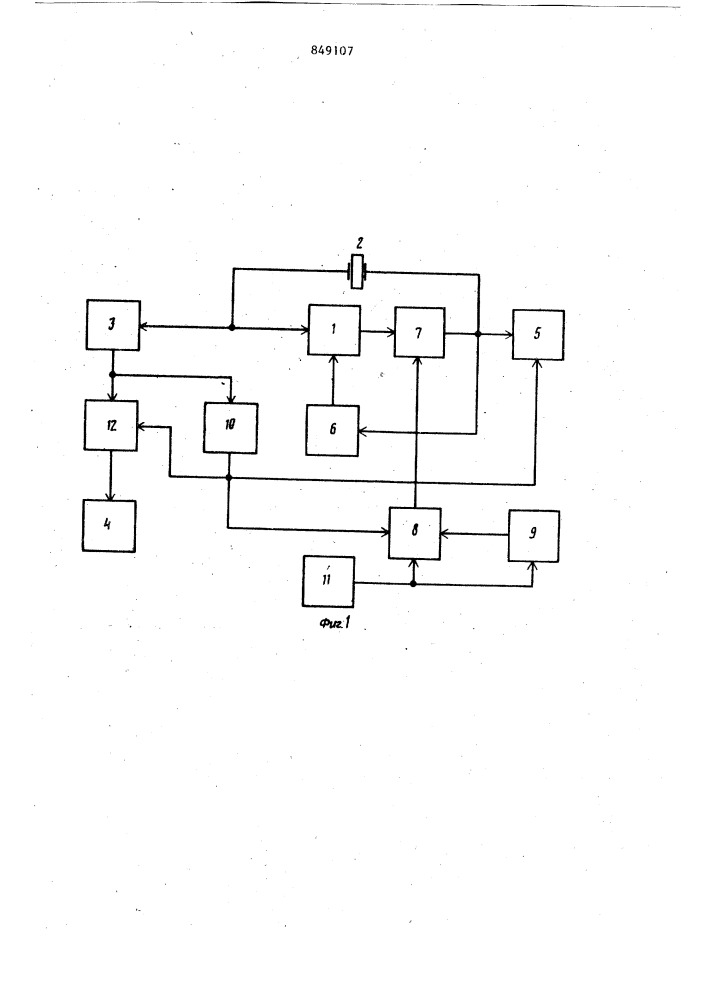 Измеритель эквивалентных электри-ческих параметров пьезоэлектричес-ких резонаторов (патент 849107)