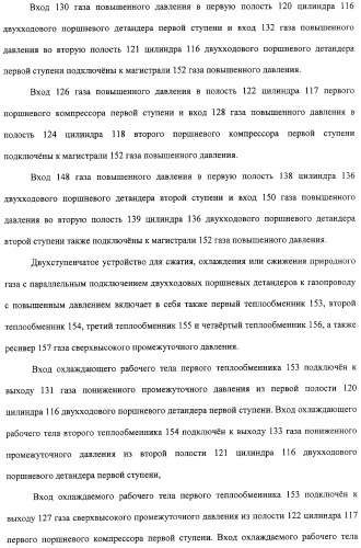 Компрессионная установка и устройство для сжатия, охлаждения и сжижения газа с использованием этой компрессионной установки (патент 2315922)