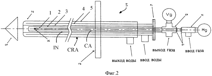 Абсорбциометр для извлечения газов из крови;.