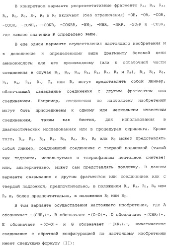Миметики с обратной конфигурацией и относящиеся к ним способы (патент 2434017)