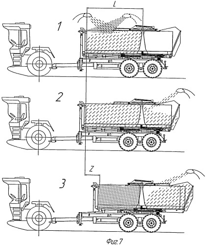 Транспортное средство со сменным кузовом для перевозки насыпных сельскохозяйственных грузов малой плотности (патент 2481998)