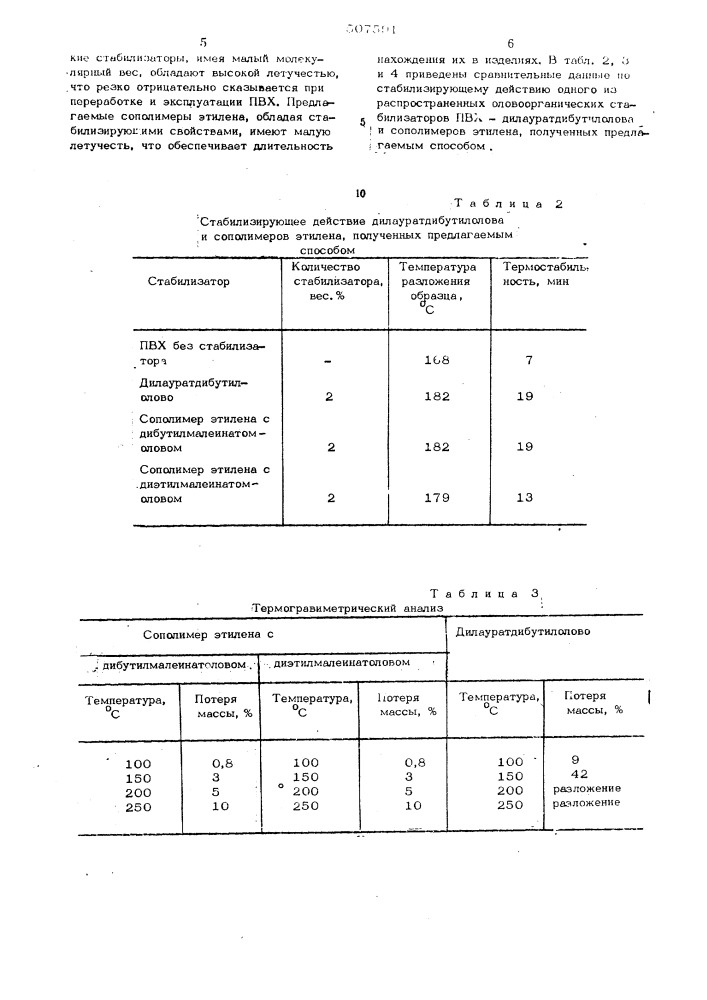 Способ получения сополимеров этилена (патент 507591)