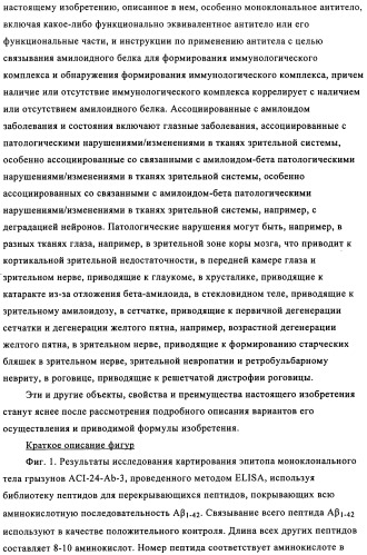 Применение антитела против амилоида-бета при глазных заболеваниях (патент 2482876)