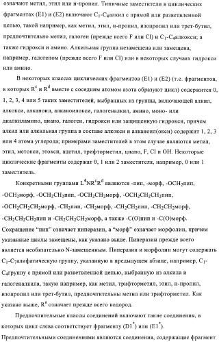 Производные пиримидиномочевины в качестве ингибиторов киназ (патент 2430093)