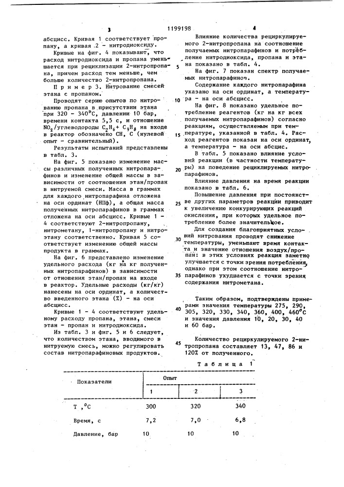 Способ получения нитропарафинов (патент 1199198)