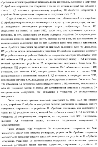 Устройство воспроизведения содержания, способы и программы управления воспроизведением содержания (патент 2310908)