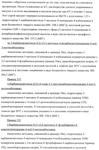 Производные пиперидин-4-иламида и их применение в качестве антагонистов рецептора sst подтипа 5 (патент 2403250)