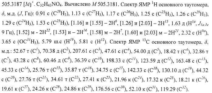 Противоопухолевое средство тритерпеновой природы (патент 2393165)