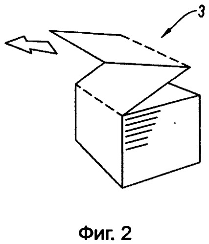Система раздачи листков бумажной ленты, расположенной в раздаточном контейнере (патент 2490194)