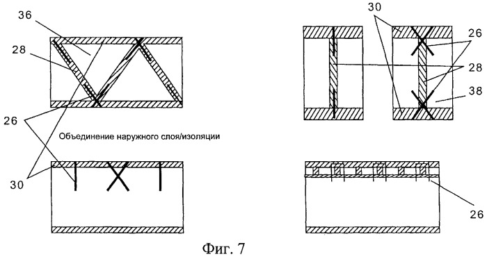 Теплозащитная система с переменной плотностью волокон (патент 2293718)