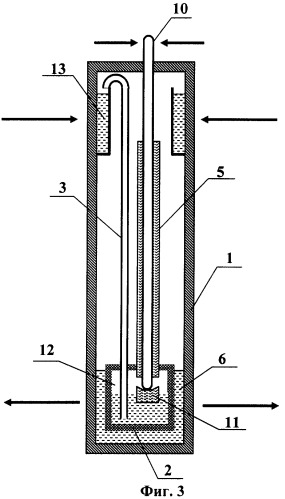 Тепловая трубка с принудительной циркуляцией жидкости и тепловая трубка для охлаждения ноутбуков (патент 2275764)