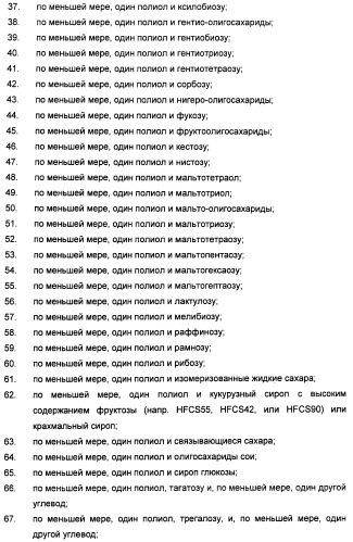 Композиции подсластителя, обладающие повышенной степенью сладости и улучшенными временными и/или вкусовыми характеристиками (патент 2459435)