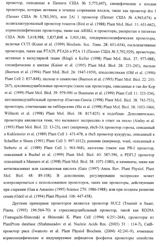Изолированные полипептиды, кодирующие их полинуклеотиды, экспрессирующие их трансгенные растения и способы их использования (патент 2425151)