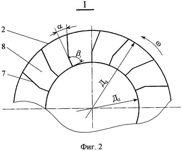 Поперечно-поточный ротационный пылеуловитель (патент 2306969)