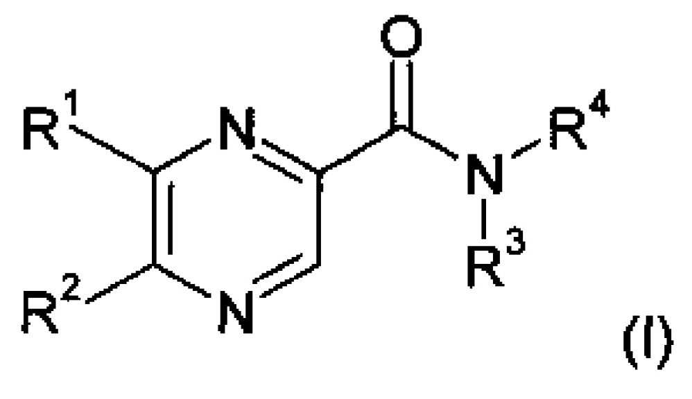 Новые производные пиразина (патент 2612138)