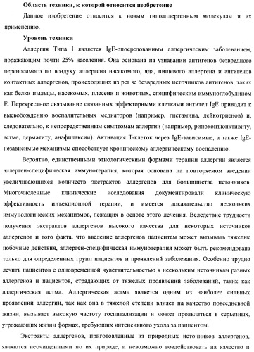 Гипоаллергенный слитый белок, молекула нуклеиновой кислоты, кодирующая его, вектор экспрессии, клетка-хозяин, вакцинная композиция и его применение (патент 2486206)