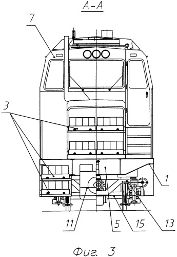 Маневровый локомотив (патент 2344954)