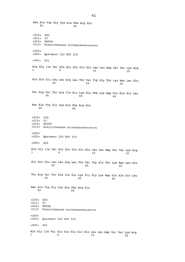 Мутантные лентивирусные белки env и их применение в качестве лекарственных средств (патент 2654673)