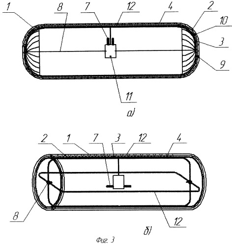 Наполняемая газом мягкая оболочка (патент 2456212)