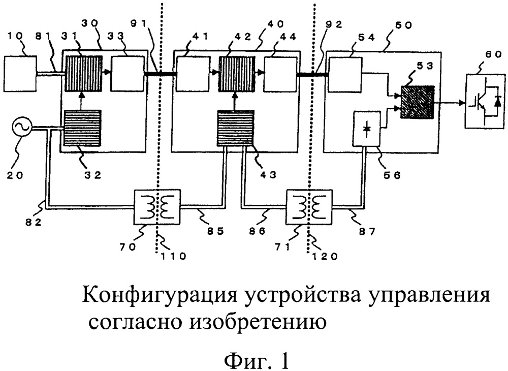 Схема гальванической развязки для устройства преобразования мощности (патент 2653354)