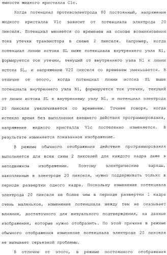 Схема пикселя и устройство отображения (патент 2487422)