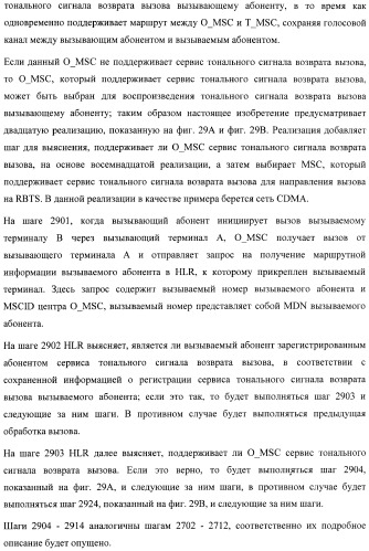 Система и способ обеспечения тональных сигналов возврата вызова в сети связи (патент 2378787)