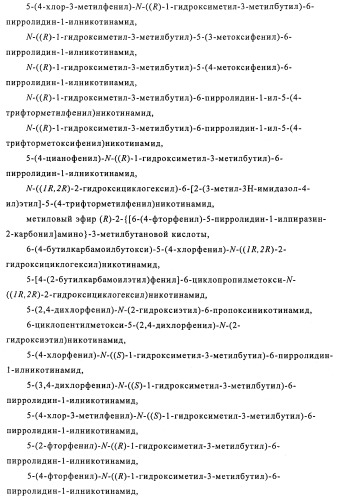 Производные 3-пиридинкарбоксамида и 2-пиразинкарбоксамида в качестве агентов, повышающих уровень лвп-холестерина (патент 2454405)