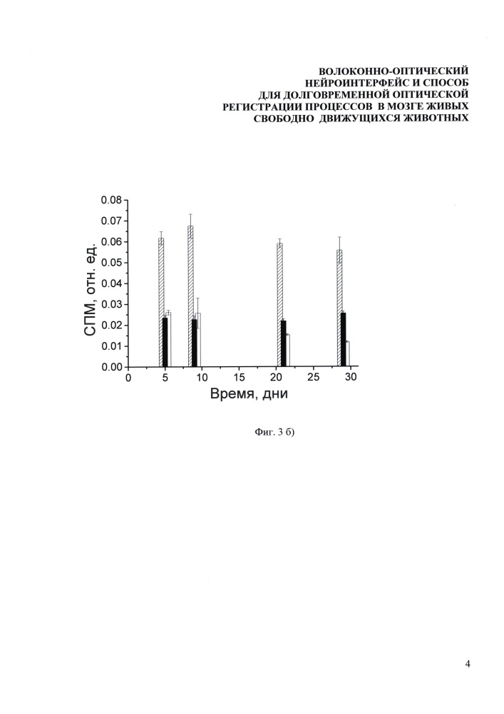 Волоконно-оптический нейроинтерфейс и способ для долговременной оптической регистрации процессов в мозге живых свободно движущихся животных (патент 2637823)