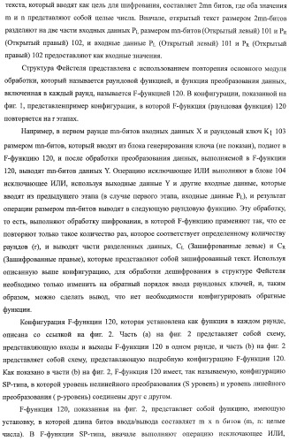 Устройство криптографической обработки, способ построения алгоритма криптографической обработки, способ криптографической обработки и компьютерная программа (патент 2409902)