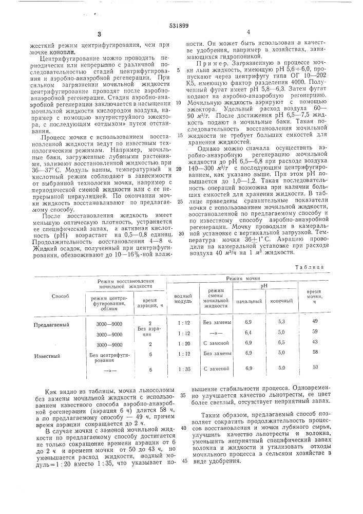 Способ восстановления мочильной жидкости (патент 531899)