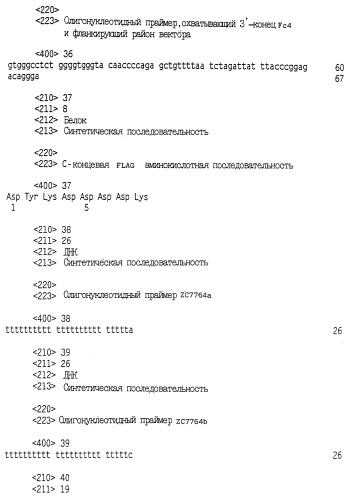 Новый цитокин zalpha11-лиганд (патент 2258710)