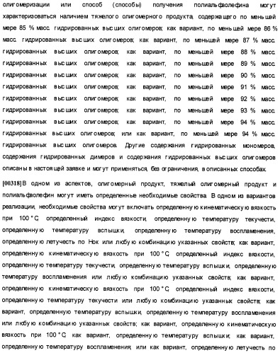 Олигомеризация альфа-олефинов с применением каталитических систем металлоцен-тск и применение полученных полиальфаолефинов для получения смазывающих смесей (патент 2510404)